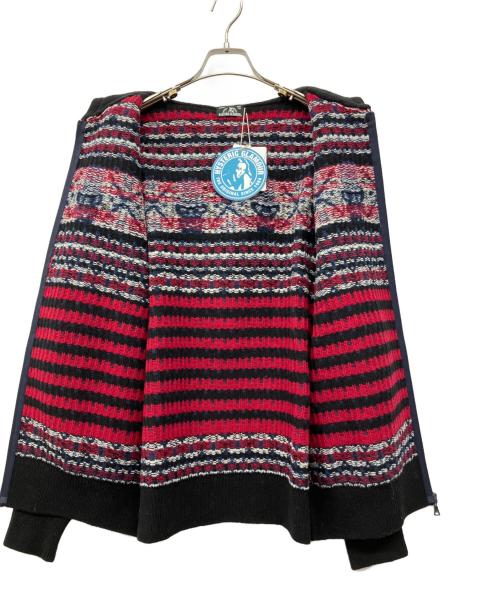 Hysteric Glamour（ヒステリックグラマー）Hysteric Glamour (ヒステリックグラマー) ジップパーカー ネイビー×レッド サイズ:L 未使用品の古着・服飾アイテム