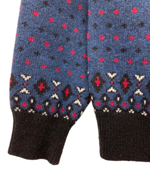 Hysteric Glamour（ヒステリックグラマー）Hysteric Glamour (ヒステリックグラマー) ジップパーカー ネイビー×レッド サイズ:L 未使用品の古着・服飾アイテム