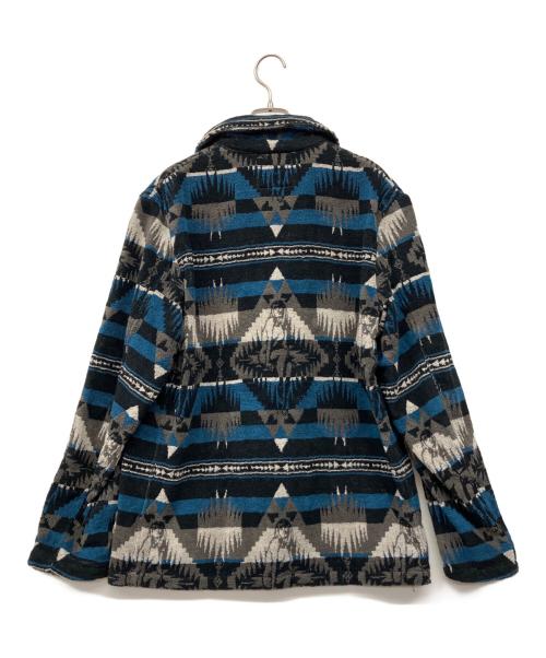 Hysteric Glamour（ヒステリックグラマー）Hysteric Glamour (ヒステリックグラマー) ジャケット ブルー×グレー サイズ:L 未使用品の古着・服飾アイテム