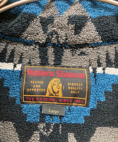 Hysteric Glamour（ヒステリックグラマー）Hysteric Glamour (ヒステリックグラマー) ジャケット ブルー×グレー サイズ:L 未使用品の古着・服飾アイテム