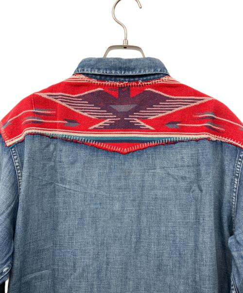 POLO RALPH LAUREN（ポロ・ラルフローレン）POLO RALPH LAUREN (ポロ・ラルフローレン) 長袖シャツ ブルー サイズ:Mの古着・服飾アイテム