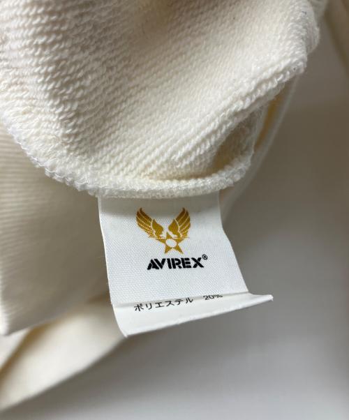 AVIREX（アヴィレックス）AVIREX (アヴィレックス) スウェット ホワイト サイズ:XLの古着・服飾アイテム
