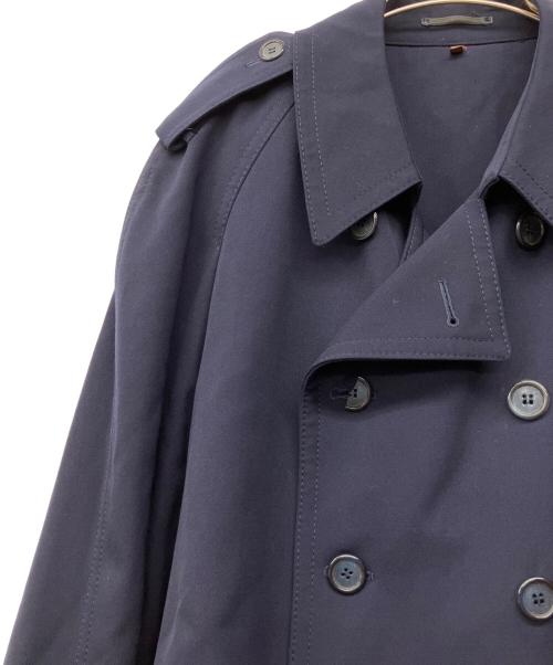 Yves Saint Laurent（イヴサンローラン）Yves Saint Laurent (イヴサンローラン) ヴィンテージ比翼コート ネイビー サイズ:Lの古着・服飾アイテム