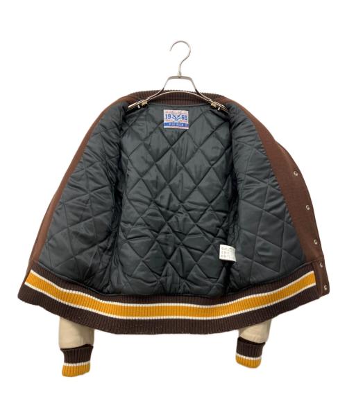 BLUE BUCK（ブルーバック）BLUE BUCK (ブルーバック) スタジャン ブラウン サイズ:34の古着・服飾アイテム