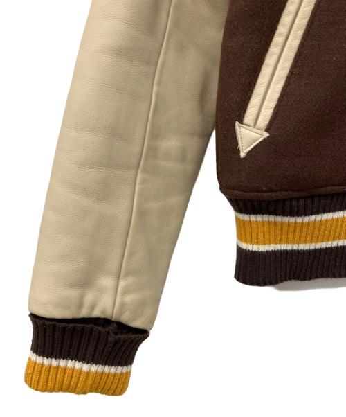 BLUE BUCK（ブルーバック）BLUE BUCK (ブルーバック) スタジャン ブラウン サイズ:34の古着・服飾アイテム