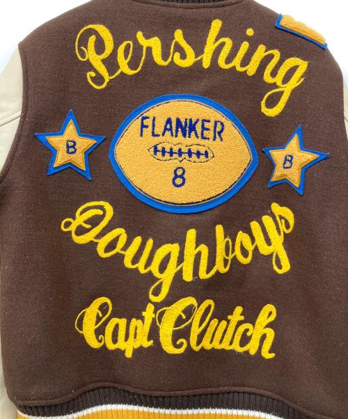 BLUE BUCK（ブルーバック）BLUE BUCK (ブルーバック) スタジャン ブラウン サイズ:34の古着・服飾アイテム