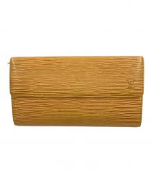 LOUIS VUITTON（ルイ ヴィトン）の古着「ポルトモネ クレディ」｜イエロー