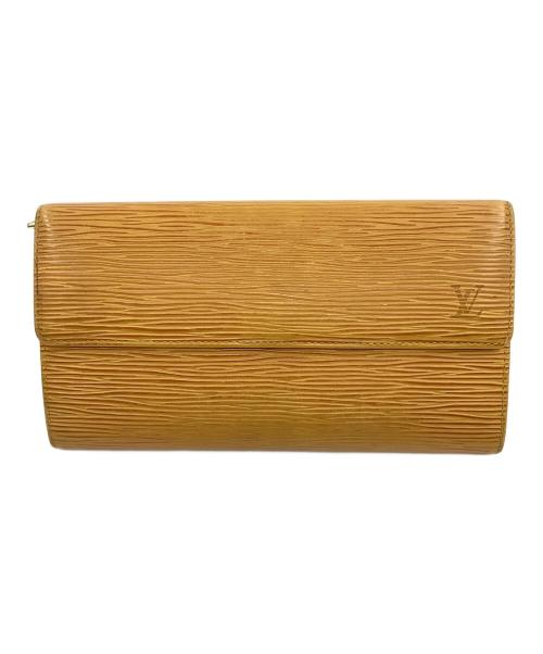 LOUIS VUITTON（ルイ ヴィトン）LOUIS VUITTON (ルイ ヴィトン) ポルトモネ クレディ イエローの古着・服飾アイテム