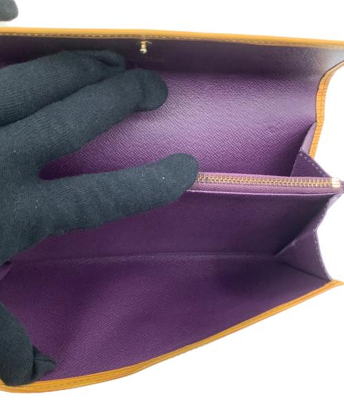 LOUIS VUITTON（ルイ ヴィトン）LOUIS VUITTON (ルイ ヴィトン) ポルトモネ クレディ イエローの古着・服飾アイテム