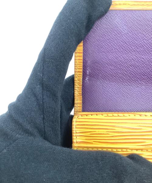 LOUIS VUITTON（ルイ ヴィトン）LOUIS VUITTON (ルイ ヴィトン) ポルトモネ クレディ イエローの古着・服飾アイテム