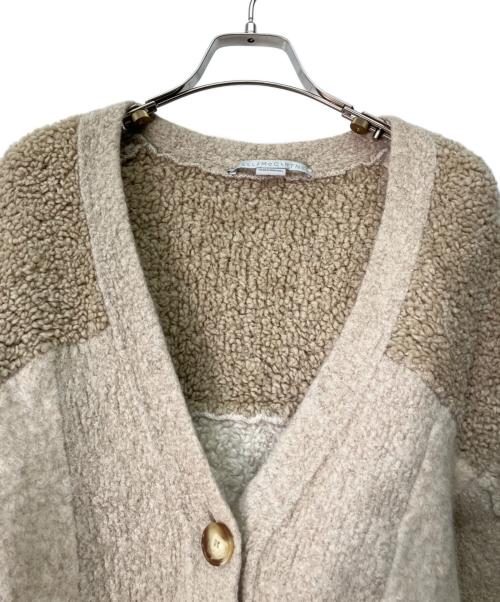STELLA McCARTNEY（ステラマッカートニー）STELLA McCARTNEY (ステラマッカートニー) 厚手カーディガン ベージュ サイズ:34の古着・服飾アイテム