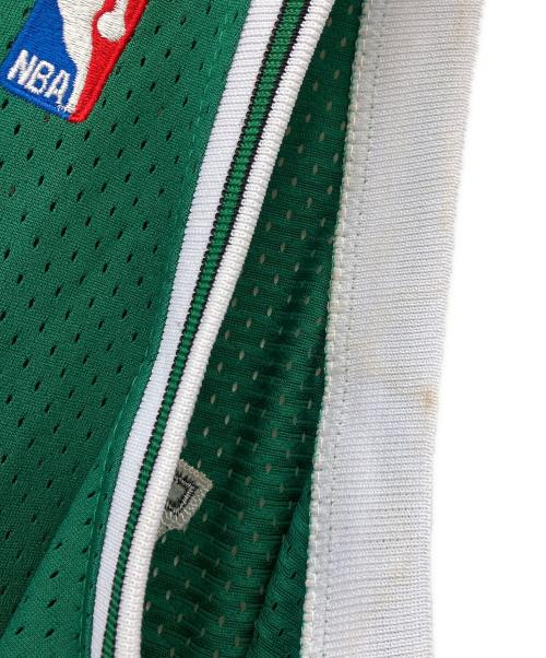 MITCHELL & NESS（ミッチェルアンドネス）MITCHELL & NESS (ミッチェルアンドネス) ゲームシャツ グリーン サイズ:Mの古着・服飾アイテム