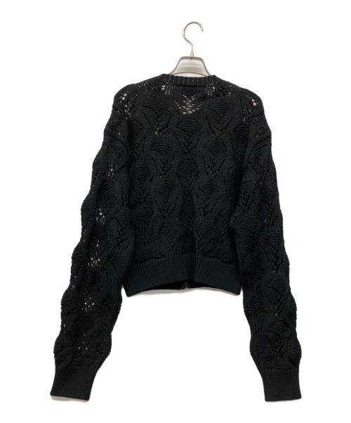6(ROKU) BEAUTY&YOUTH（ロク ビューティーアンドユース）6(ROKU) BEAUTY&YOUTH (ロク ビューティーアンドユース) 厚手カーディガン ブラック サイズ:不明の古着・服飾アイテム