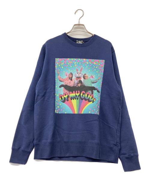 Hysteric Glamour（ヒステリックグラマー）Hysteric Glamour (ヒステリックグラマー) OH MY GOD！ pt SW ネイビー サイズ:L 未使用品の古着・服飾アイテム