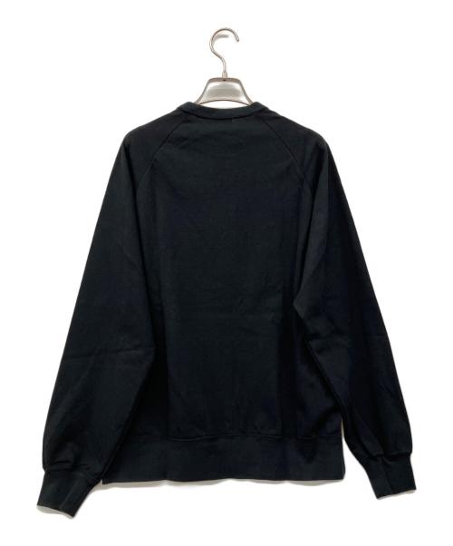 Hysteric Glamour（ヒステリックグラマー）Hysteric Glamour (ヒステリックグラマー) TEST AND APPOVED 刺繍 スウェット ブラック サイズ:L 未使用品の古着・服飾アイテム