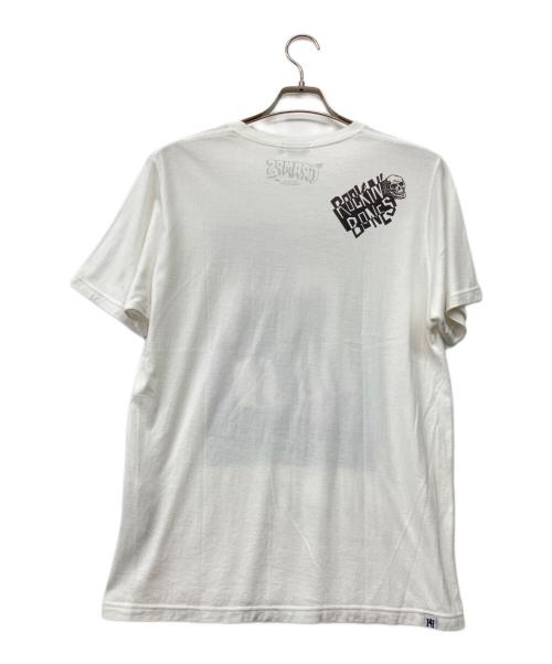 Hysteric Glamour（ヒステリックグラマー）Hysteric Glamour (ヒステリックグラマー) CRAMPS/Tシャツ ホワイト サイズ:Lの古着・服飾アイテム