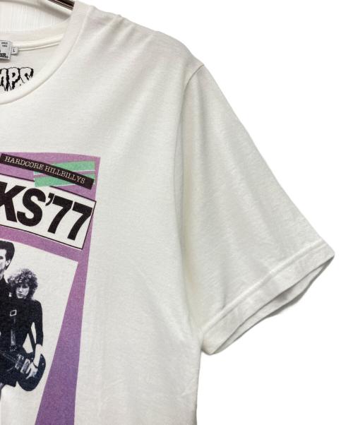 Hysteric Glamour（ヒステリックグラマー）Hysteric Glamour (ヒステリックグラマー) CRAMPS/Tシャツ ホワイト サイズ:Lの古着・服飾アイテム