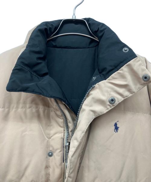 POLO RALPH LAUREN（ポロ・ラルフローレン）POLO RALPH LAUREN (ポロ・ラルフローレン) リバーシブルダウンジャケット ブラウン サイズ:Lの古着・服飾アイテム