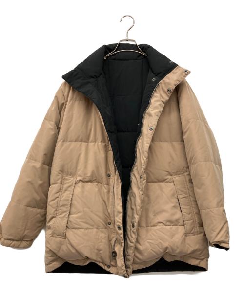 POLO RALPH LAUREN（ポロ・ラルフローレン）POLO RALPH LAUREN (ポロ・ラルフローレン) リバーシブルダウンジャケット ブラウン サイズ:Lの古着・服飾アイテム