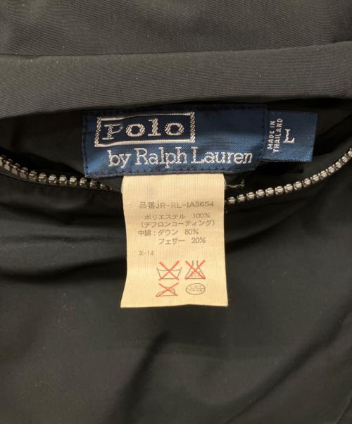 POLO RALPH LAUREN（ポロ・ラルフローレン）POLO RALPH LAUREN (ポロ・ラルフローレン) リバーシブルダウンジャケット ブラウン サイズ:Lの古着・服飾アイテム