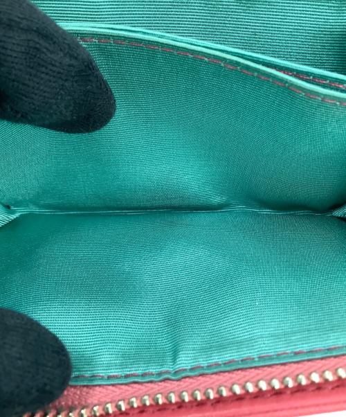 Jocomomola（ホコモモラ）Jocomomola (ホコモモラ) 2つ折り財布 ピンクの古着・服飾アイテム