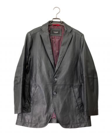 barassi MILANOバラシ★羊革レーザージャケット★未使用級★ 中古・古着通販】Barassi (バラシ) ラムレザーテーラードジャケット