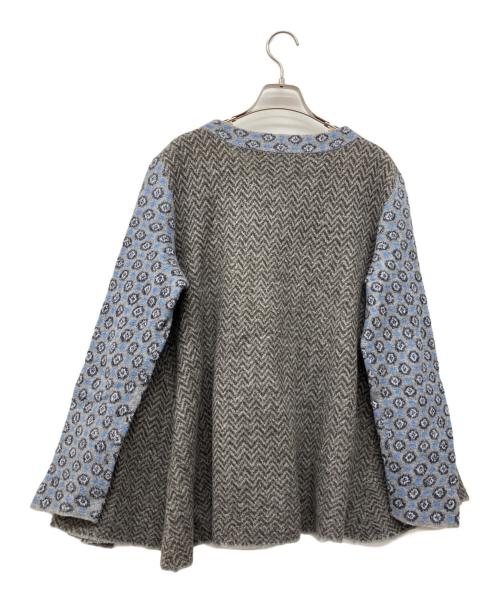 45R（フォーティファイブ・アール）45R (フォーティファイブ・アール) 薄手ニット グレーの古着・服飾アイテム