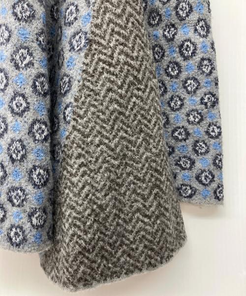 45R（フォーティファイブ・アール）45R (フォーティファイブ・アール) 薄手ニット グレーの古着・服飾アイテム