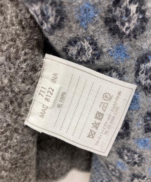 45R（フォーティファイブ・アール）45R (フォーティファイブ・アール) 薄手ニット グレーの古着・服飾アイテム