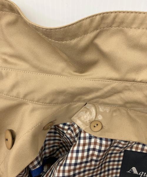 Aquascutum（アクアスキュータム）Aquascutum (アクアスキュータム) ライナー付トレンチコート ベージュ サイズ:8の古着・服飾アイテム