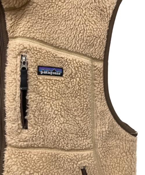 Patagonia（パタゴニア）Patagonia (パタゴニア) 00's Classic Retro X vest ベージュ サイズ:Mの古着・服飾アイテム