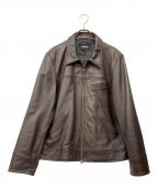 AVIREXアヴィレックス）の古着「レザージャケット」｜ブラウン
