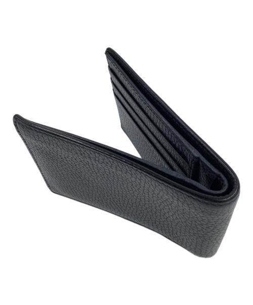 GUCCI（グッチ）GUCCI (グッチ) 2つ折り札入れ ネイビーの古着・服飾アイテム