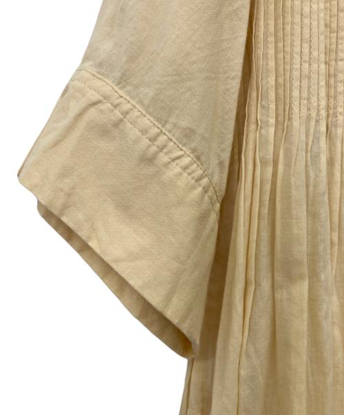 IENA（イエナ）IENA (イエナ) 半袖ワンピース イエロー サイズ:36の古着・服飾アイテム