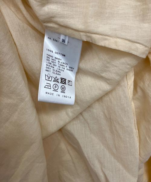 IENA（イエナ）IENA (イエナ) 半袖ワンピース イエロー サイズ:36の古着・服飾アイテム