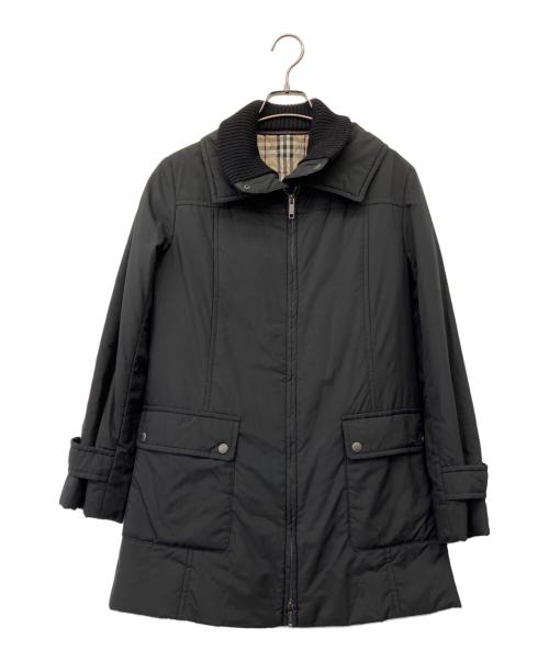 BURBERRY LONDON（バーバリーロンドン）BURBERRY LONDON (バーバリーロンドン) ライナー付コート ブラック サイズ:40の古着・服飾アイテム