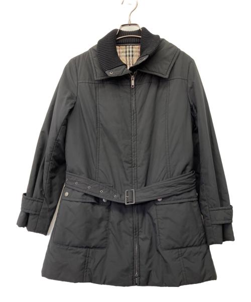 BURBERRY LONDON（バーバリーロンドン）BURBERRY LONDON (バーバリーロンドン) ライナー付コート ブラック サイズ:40の古着・服飾アイテム