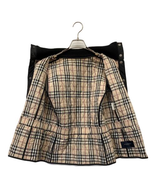 BURBERRY LONDON（バーバリーロンドン）BURBERRY LONDON (バーバリーロンドン) ライナー付コート ブラック サイズ:40の古着・服飾アイテム