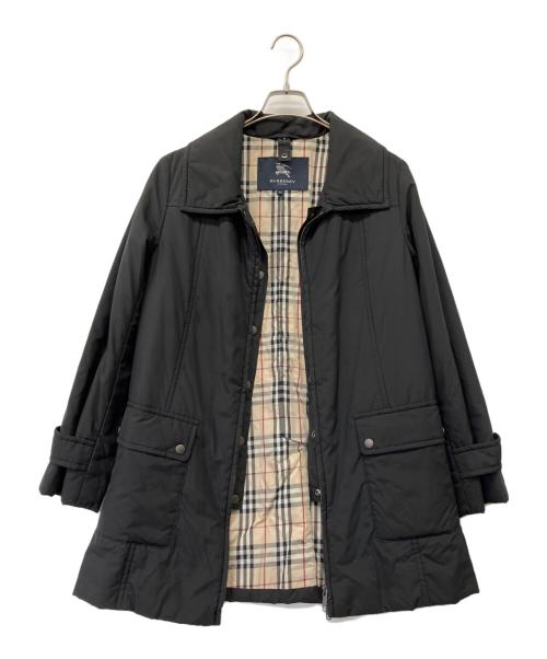 BURBERRY LONDON（バーバリーロンドン）BURBERRY LONDON (バーバリーロンドン) ライナー付コート ブラック サイズ:40の古着・服飾アイテム