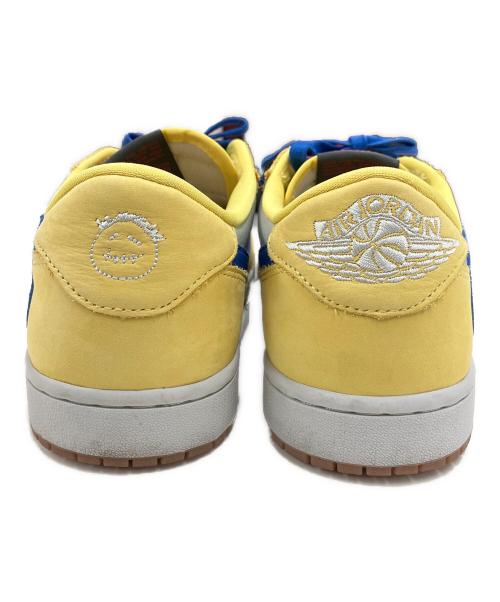 NIKE（ナイキ）NIKE (ナイキ) TRAVIS SCOTT (トラヴィススコット) ローカットスニーカー イエロー サイズ:28.5の古着・服飾アイテム