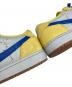 中古・古着 NIKE (ナイキ) TRAVIS SCOTT (トラヴィススコット) ローカットスニーカー イエロー サイズ:28.5：36000円