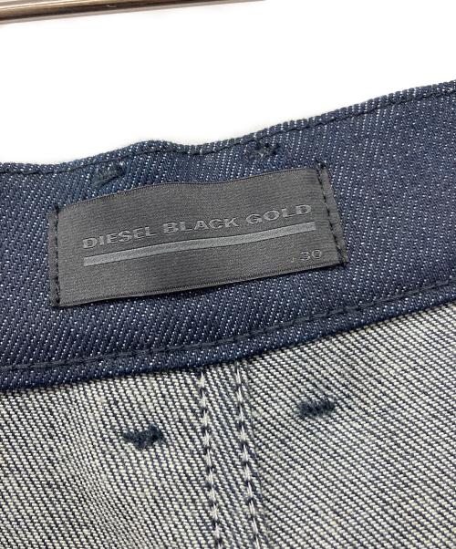 DIESEL Black Gold（ディーゼル ブラック ゴールド）DIESEL BLACK GOLD (ディーゼル ブラック ゴールド) デニムパンツ インディゴ サイズ:76cm(W30) 未使用品の古着・服飾アイテム