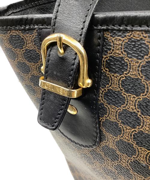 CELINE（セリーヌ）CELINE (セリーヌ) ブラック マカダム　トートバッグの古着・服飾アイテム