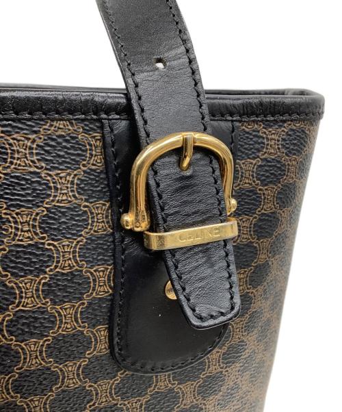 CELINE（セリーヌ）CELINE (セリーヌ) ブラック マカダム　トートバッグの古着・服飾アイテム