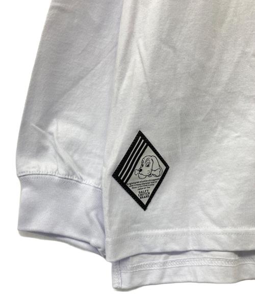 GALFY（ガルフィー）GALFY (ガルフィー) LONELY/論理 (ロンリー) 長袖カットソー ホワイト サイズ:XLの古着・服飾アイテム