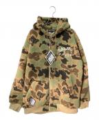 GALFYガルフィー）の古着「ボアパーカー」｜グリーン