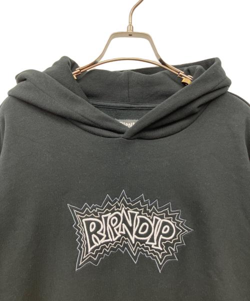 RIPNDIP（リップンディップ）RIPNDIP (リップンディップ) プルオーバーパーカー ブラック サイズ:XLの古着・服飾アイテム