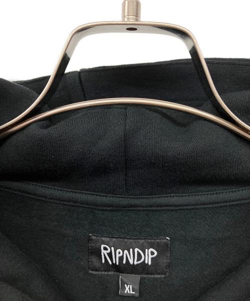 RIPNDIP（リップンディップ）RIPNDIP (リップンディップ) プルオーバーパーカー ブラック サイズ:XLの古着・服飾アイテム