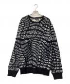 RIPNDIPリップンディップ）の古着「厚手ニット」｜ブラック