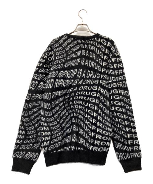 RIPNDIP（リップンディップ）RIPNDIP (リップンディップ) 厚手ニット ブラック サイズ:L 未使用品の古着・服飾アイテム